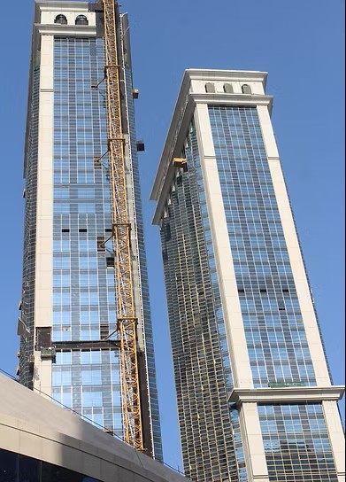 Jabal Omar Towers - Vertical System