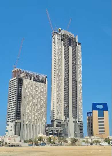 Aqua Raffles GRC Façade