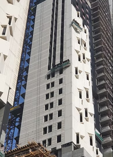 Aqua Raffles GRC Façade