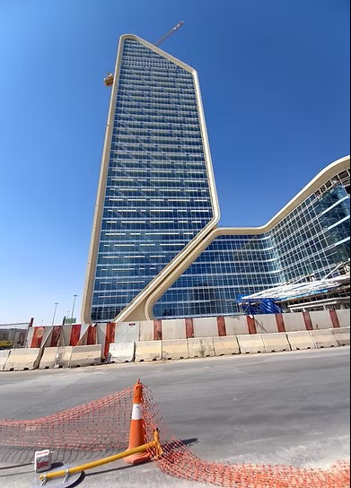 Curved GRC Feature Installation