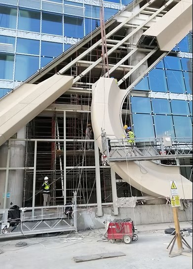 Curved Architectural Façade